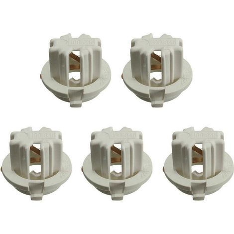 Lot de 5 supports de feu stop arrière pour ampoule P21W (réf. 63216943036) pour BMW X3, X5, E53, E65 et E. (1/5)