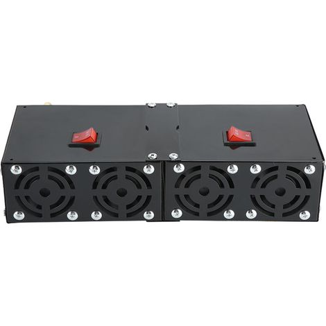 500W 4-Hole Car Heater Defroster for Air Purification and Defrosting, 12V (1/5)