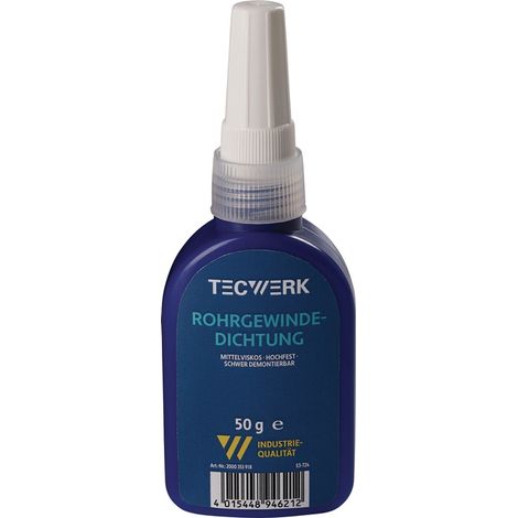 TECWERK Rohrgewindedichtung hf.mv.braun 50g Flasche TECWERK