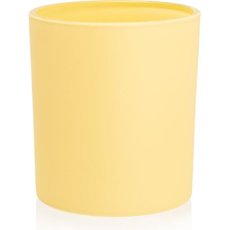 Kerzenbehälter hellgelb 300 ml