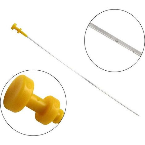 Jauge de niveau d'huile moteur essence Peugeot 106, 205, 206, 306 TU - Indicateur de contrôle d'huile de rechange, tige de mesure d'huile moteur, compatible moteur à essence. (1/5)