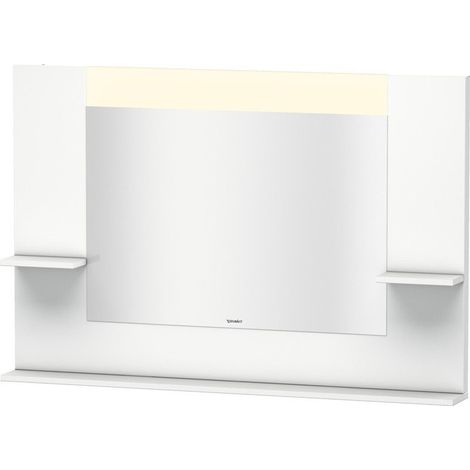 Miroir DuravitVERO 142x1200x800m avec éclairage blanc mat