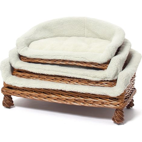 K & F divano il letto di vimini assortito da 3 unitМК, marrone 60, 68, 78 cm