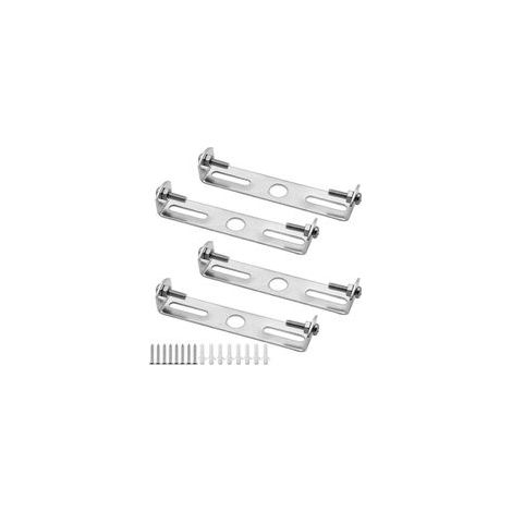 [4 pièces] Support de Fixation pour Plafonnier 90mm Luminaire Suspendu Accessoires Lustre de Plafond Plafonnier Plaque de Base Plaques de Lampe de Plafond Supports de Plaque et Accessoires (1/4)