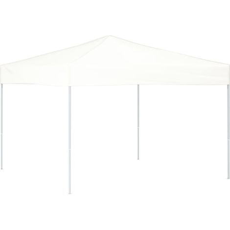 Folding Party Tent White 3x3 m vidaXL