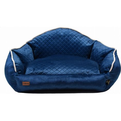 Canapé Charlotte, bleu marine, XS - 57 cm x 52 cm (1/5)