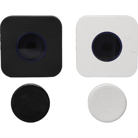 Sonnette pour chien professionnelle étanche, bouton tactile à 5 niveaux de volume, dressage animal, prise US 100-240V (1/5)