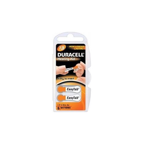 Duracell DA13 batteria per uso domestico Batteria monouso Zinco-aria