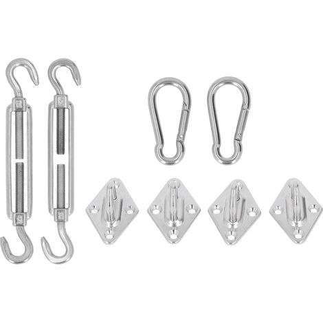 Accessoire store 5mm acier inoxydable 304 fixation écrou tendeur extérieur (1/5)