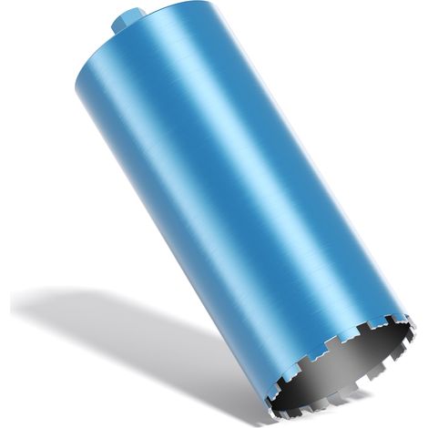 Wiltec Diamantbohrkrone Typ 1 (Shark) Ø 200 mm, Bohrkrone 450 mm, 1¼ UNC Nassbohrkrone, Diamantbohrer für Beton, Stein, Granit