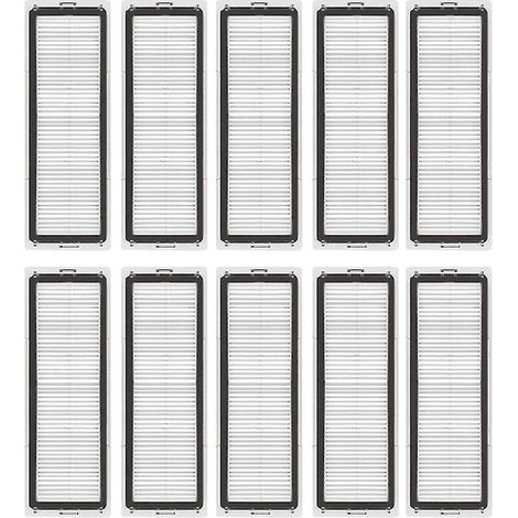 10 Stück Ersatzteile für Xiaomi Dreame W10 Saugroboter-HEPA-Filter (1/4)