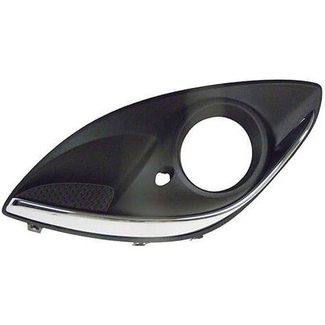 Grille de pare-choc avant gauche avec trou anti-brouillard Opel Corsa D phase 2 2011-2014
