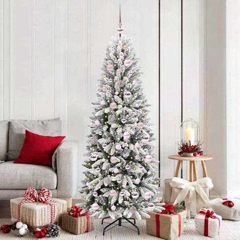 Árbol de Navidad artificial con 300 LED 73 x 73 x 180 cm (1/5)