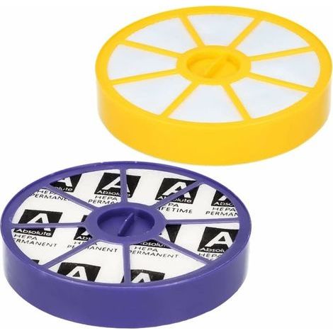 Kit de filtros para aspiradoras Dyson DC05 y DC08 - Filtro para DC08, DC08TW, DC08T y DC05 (juego de filtros Dyson) (1/4)