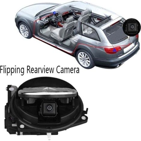 Rückfahrkamera für Golf B8, B6, B7, MK7, MK5, MK6 – HD-Kofferraumschalter, Einparkhilfe hinten