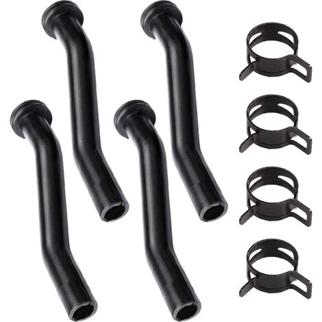 Tuyau d'aspiration (du couvre-culasse à la pompe à carburant), incluant le kit de raccordement, adapté à la tondeuse à gazon modèle 401577.
