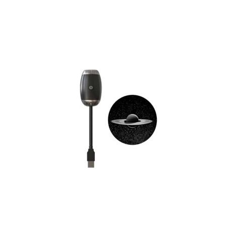 Esta lámpara nocturna con proyección de cielo estrellado cuenta con brillo ajustable, rotación de 360°, funcionamiento táctil sencillo, carga USB y es adecuada para la iluminación del dormitorio.