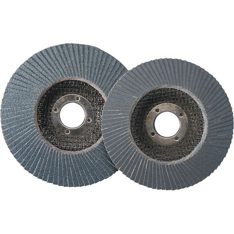 Disques à lamelles 566A plats diamètre 125 mm grain 80 en boîte de 10 - 3M