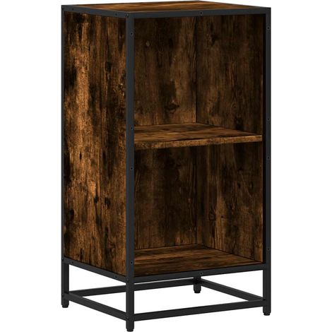 Maison Exclusive - Bibliothèque chêne fumé 40x35x76 cm bois d'ingénierie (1/5)