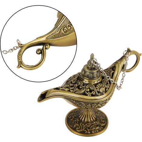Ornement classique en métal de la lampe d'Aladin