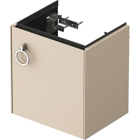 Duravit Tulip blanco, mueble de tocador colgado en la pared,