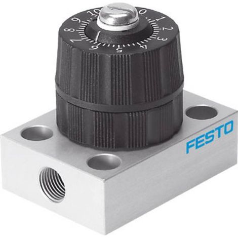 Festo GRPO-70-1/8-AL riduttore di pressione nero