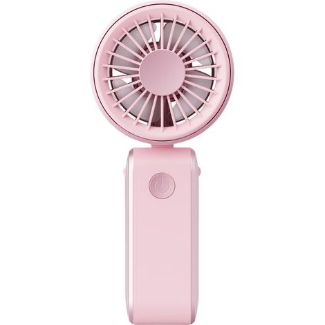 Ventilateur Portable USB Rechargeable – Mini Ventilateur Pliable à Main avec 3 Vitesses Réglables – Ventilateur Compact pour Bureau, Voyage et Extérieur