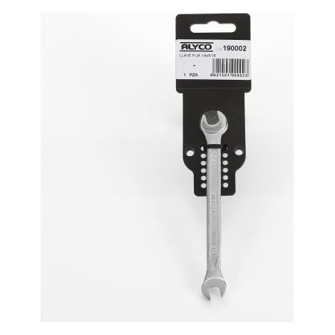 Llave fija de 2 bocas en pulgadas 13/16' x 7/8' ALYCO (1/4)