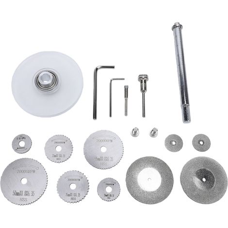 Localisateur de coupe-tuyau en PVC, jauge de profondeur réglable, Kit d'outils de coupe intérieur avec 6 lames de scie et 4 disques de meulage (1/5)