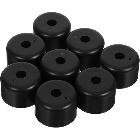 Pieds de meubles en plastique : Pieds de remplacement ronds pour canapé avec base antidérapante, compatibles avec les armoires, les canapés, les chaises, les tables d'appoint, faciles à installer et à (1/5)