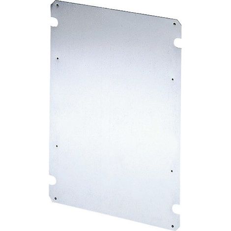 Piastra Di Fondo In Lamiera Zincata Quadri Stagni Da Parete Per Automazione E Distribuzione 396X474 mm