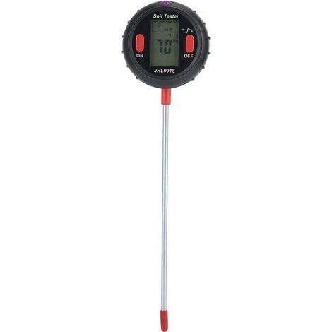 Boden-pH-Meter, 5-in-1 digitales Bodentest-Set mit Messung von Bodenfeuchtigkeit, Temperatur, Luftfeuchtigkeit, Licht und pH-Wert für die Pflanzenpflege, ideal für Garten, Innen- und Außenbereich (1/5)