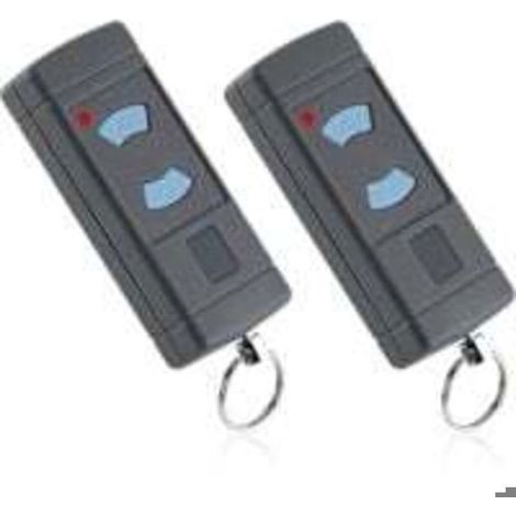 Lot de 2 Émetteur Garage Boutons Bleus 868MHz Remplacement pour HORMANN HSE2-868 HSM4-868 HSE4-868 Compatible avec Tubauto HSM4- (1/4)