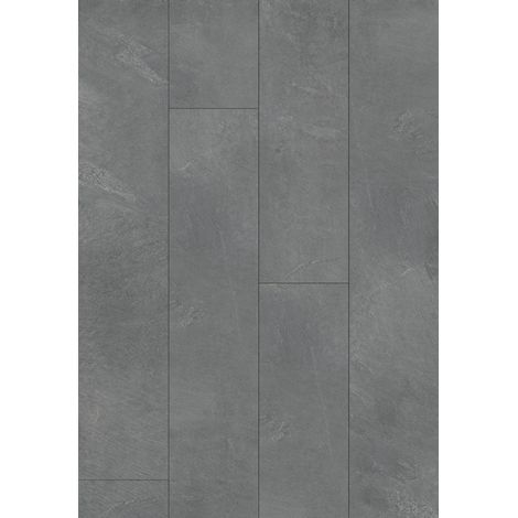 Panneaux vinyles Mexen Grey Dark 1227 x 187 mm LVT Dryback 2,5 mm, base PVC, 4 V-Joint, Ardoise - F1359-1227-187-255-4V1-01 (1/2)