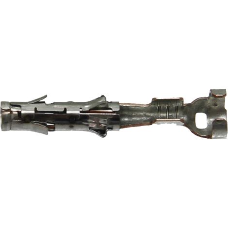 Runde Steckverbinderhülse, Durchmesser 1,5 mm, Querschnitt 0,5–1,0 mm², für 5–7-polige Drähte