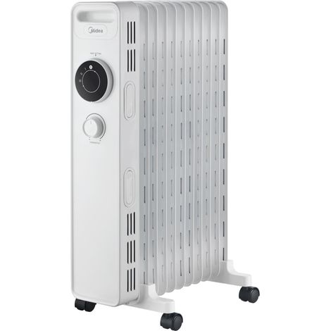 Midea Ölradiator NY2009-22M 9 Rippen 3 Heizstufen 2000 Watt Heizgerät (1/2)