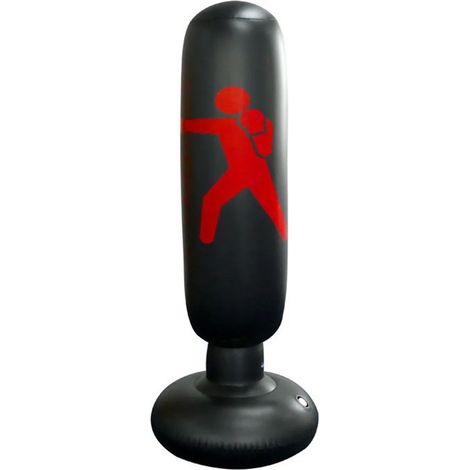 Boxsack 160cm Stehend – Aufblasbarer Sandsack für Fitness & Training, Punching Bag (ohne Boxhandschuhe)