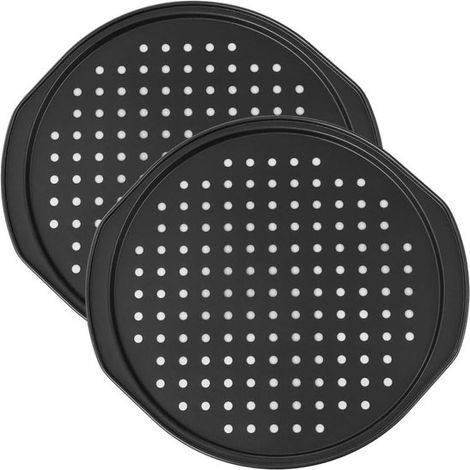 Antihaft-Pizzableche für den Backofen – 35 cm, 2 Stück (1/5)