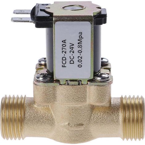 Électrovannes en laiton haute performance, résistantes aux hautes températures, filetage G1/2, pour systèmes d'alimentation en eau chaude fiables, multicolores (1/5)