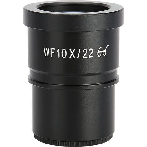 WF006G WF10X 22mm Lentille oculaire grand angle pour microscope stéréo 30mm (1/5)