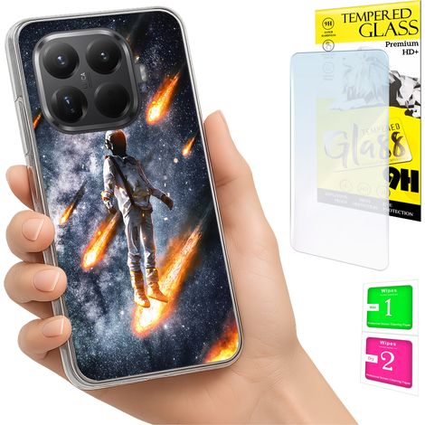 Schutzhülle für Xiaomi 15T Pro: Rückseite mit Fotoschutz + 9H-Glas (1/5)
