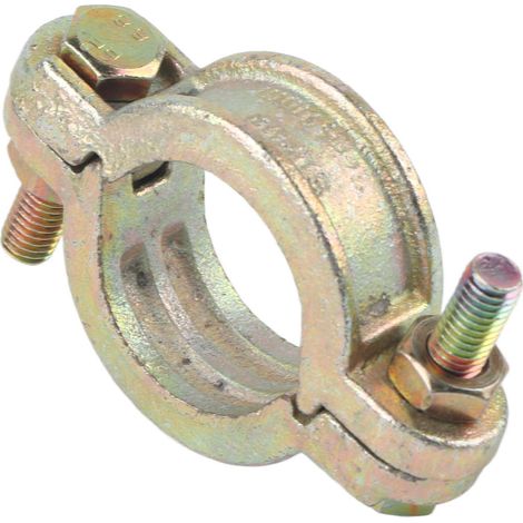 Colliers de serrage en acier au carbone, colliers de serrage robustes pour faisceaux tubulaires, colliers de serrage en fonte, colliers de serrage résistants aux hautes températures 32-39 (1/5)