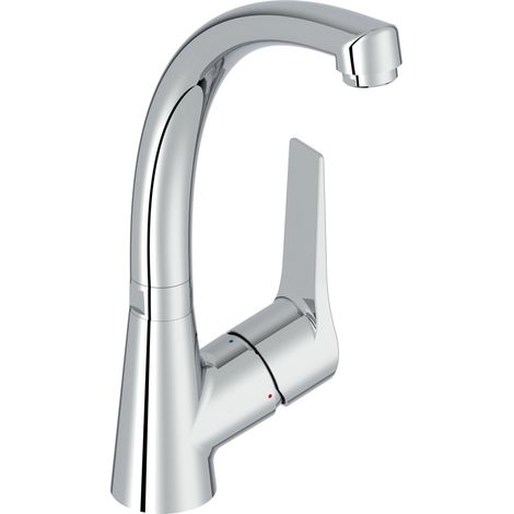 Robinet de cuisine mitigeur avec bec orientable E27980-CP (1/4)