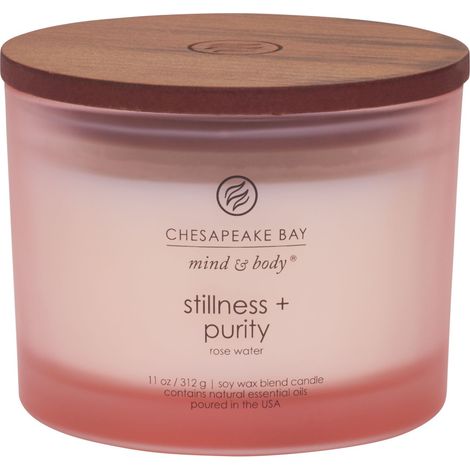 Chesapeake Bay Stillness & Purity vela Cilindro Rosa 1 pieza(s)