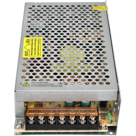 Jandei Transformador 24VDC 6,25A-150W de interior IP20 para cámaras de vigilancia equipos GSM videograbadores tiras led