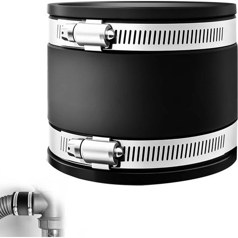 SUPPROW Manchon en Caoutchouc Flexible de 100 mm avec Colliers de Serrage (1/5)
