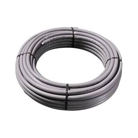 50 x TUYAU MULTICOUCHE PE-XC TITA FIX ISOLÉ Dimensions : Diam. 20x2 - 50 m