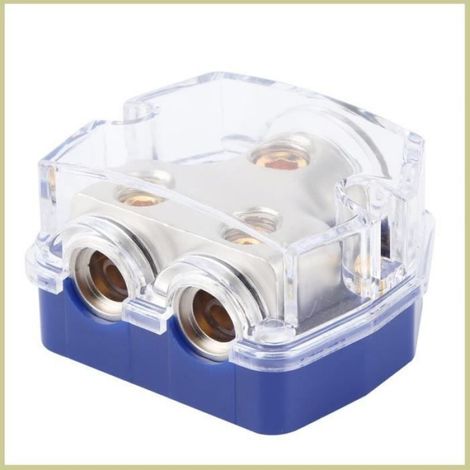 Cocosity Bloc de distribution électrique Bloc de Distribution D'énergie, Bloc Séparateur de Câble de Terre en Résine moto coffret (1/4)