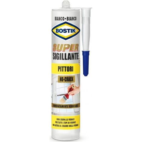 Bostik Super Sealant pour peinture en blanc 300 ml