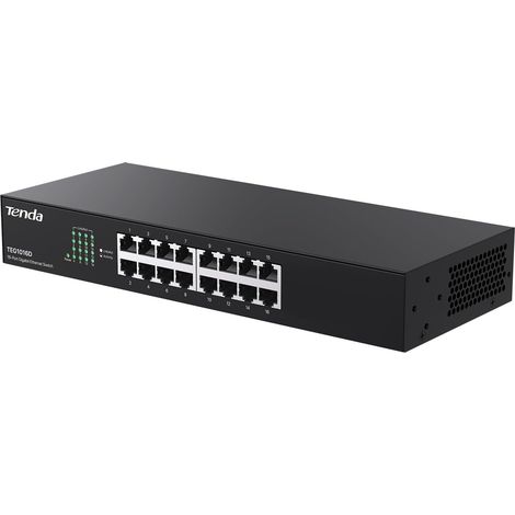 Switch Ethernet 16 Ports, Switch Gigabit 10/100/1000 Mbps (1/5)